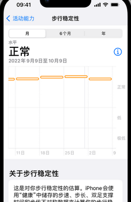 铁西iPhone手机维修如何在iPhone开启'步行稳定性通知'